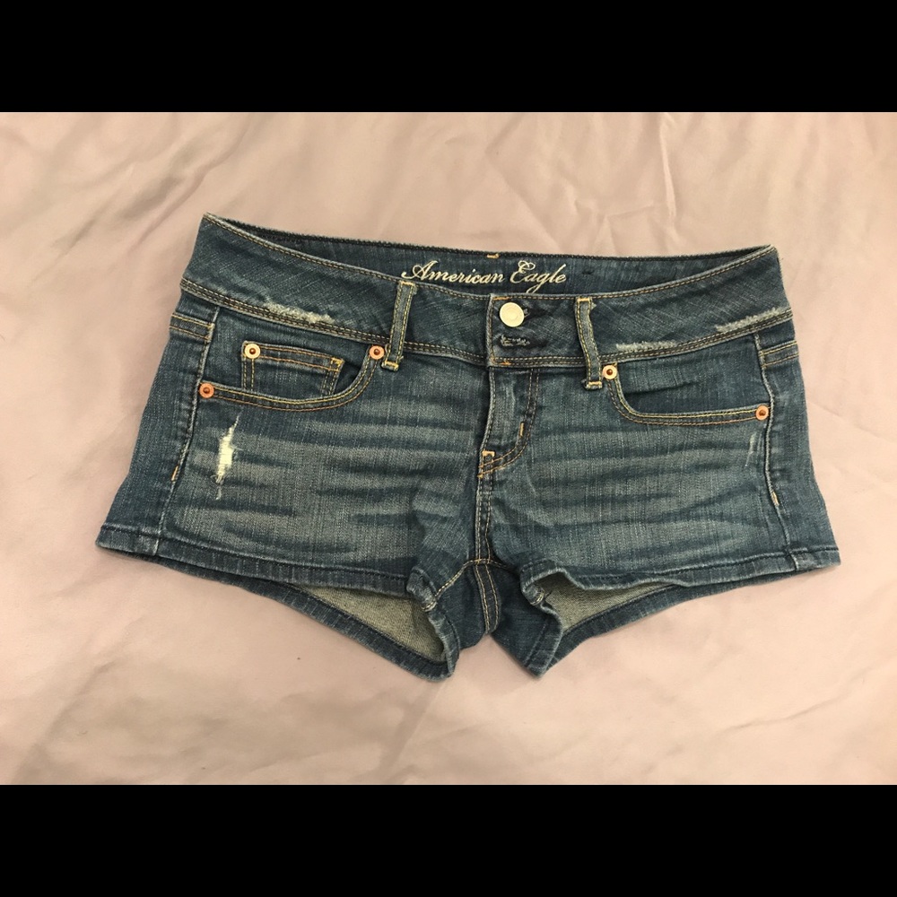American eagle denim shorts